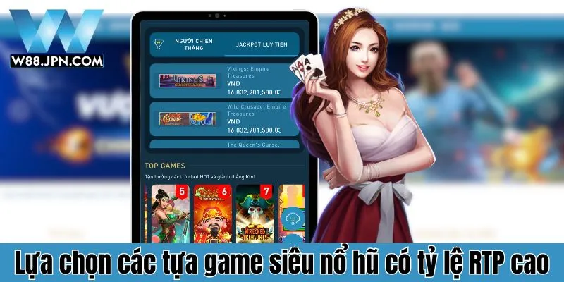 Quay Hũ Trực Tiếp W88