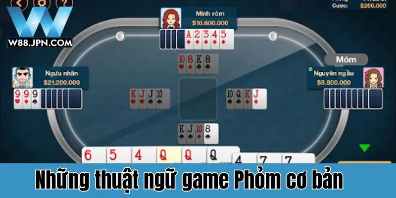 Các thuật ngữ Phỏm đổi thưởng cơ bản